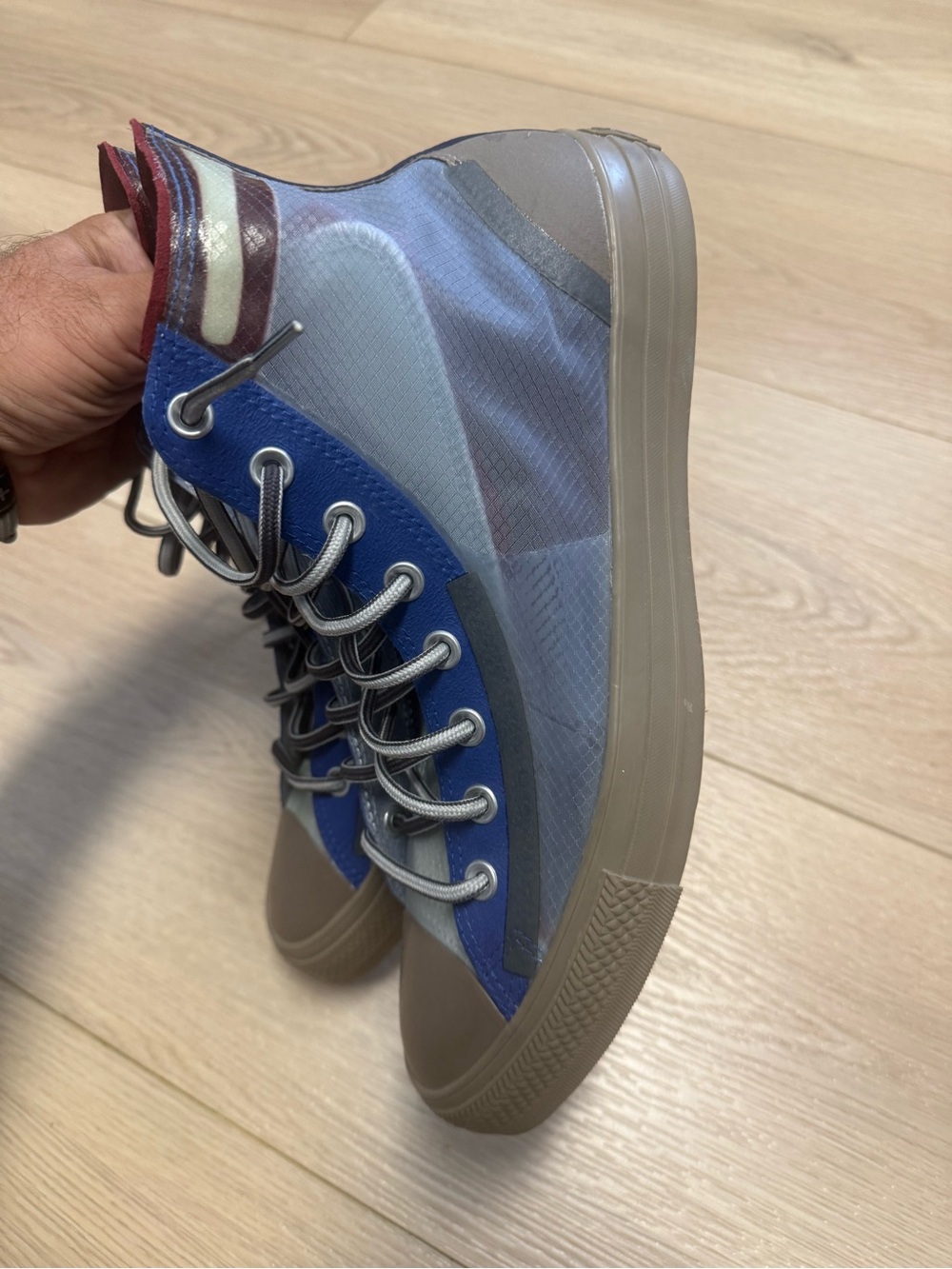 Converse Chuck Taylor All Star High 'Translucent Photon Dust' Men’s Size 11 - Picture 11 of 13
